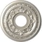 Ekena Millwork Baltimore PVC Medallion (Canopies up to 5 1/4"), 13"OD x 3 1/2"ID x 3/4"P, Bright Coat Aluminum CMP13BABAL - alternate 1